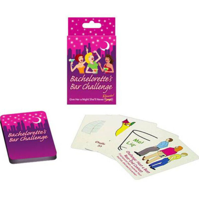 Jeu de Cartes Bachelorette's Bar Challenge Anglais - Kheper Games