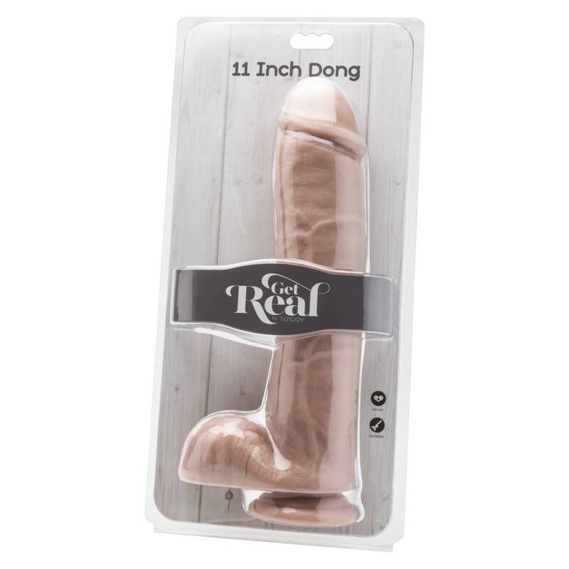 Gode XXL Réaliste Get Real avec Ventouse 28 cm - Get Real