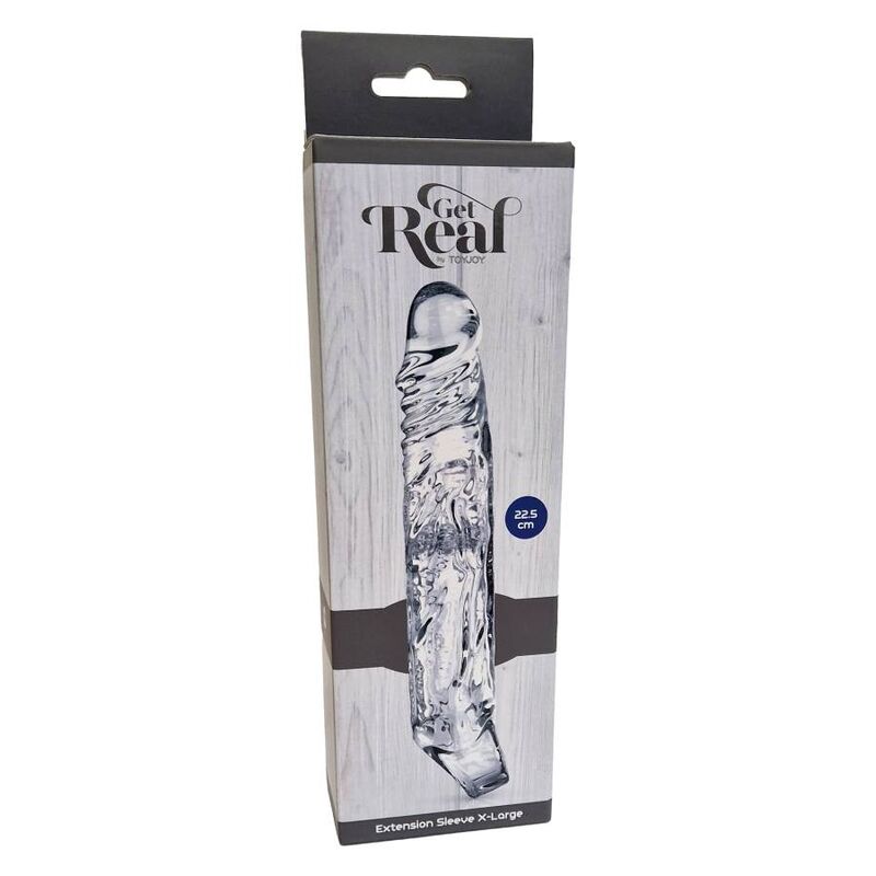 Manchon d'Extension Get Real 22,5 cm Transparent - Get Real