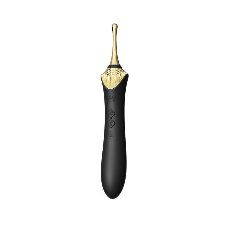 Zalo - Stimulateur Clitoridien Multi Fonctions & Chauffant - Noir