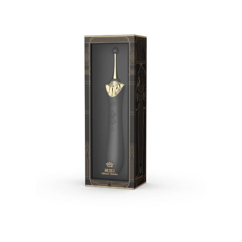 Zalo - Stimulateur Clitoridien Multi Fonctions & Chauffant - Noir
