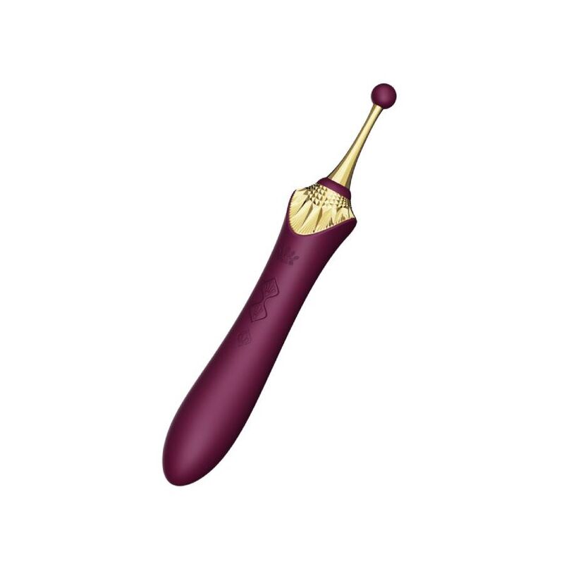 Zalo - Stimulateur Clitoridien Multi Fonctions & Chauffant - Violet