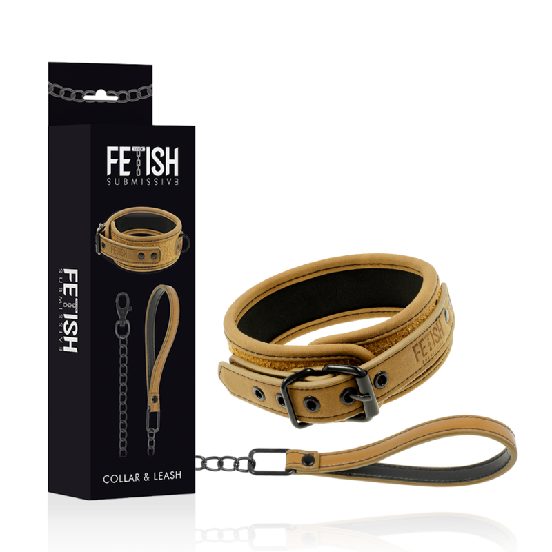 Collier chaîne BDSM avec menottes submissive origin - Fetish Submissive - FETISH SUBMISSIVE ORIGIN