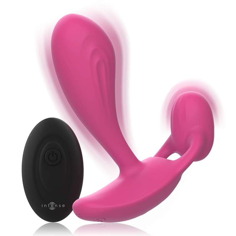 Plug Anal Vibrant Intense Shelly Rose avec Télécommande