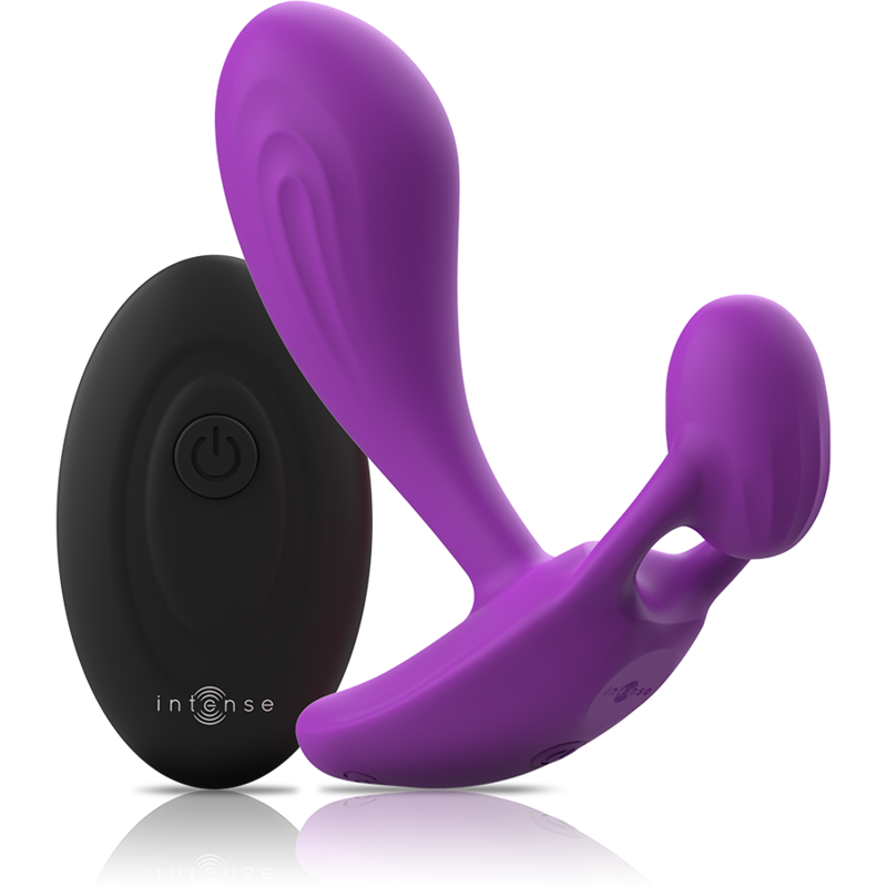 Plug Anal Vibrant Intense Shelly Violet avec Télécommande