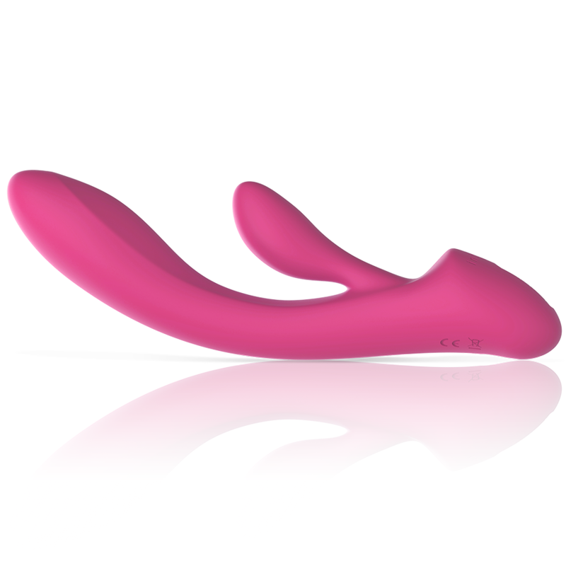 Vibromasseur Rabbit Luigi Double Stimulation Rose - Intense