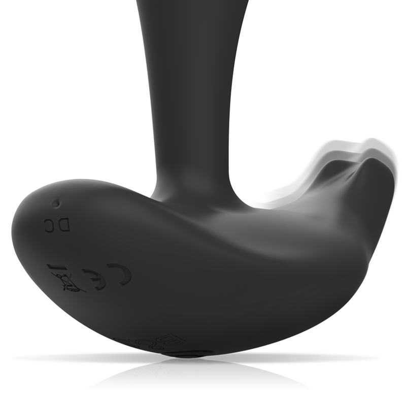 Plug Anal Vibrant Dwayne avec Télécommande - Black&Silver