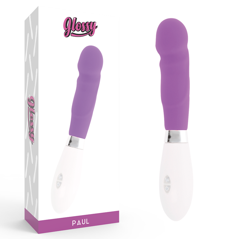 Vibrateur Réaliste Paul Violet - Glossy - GLOSSY