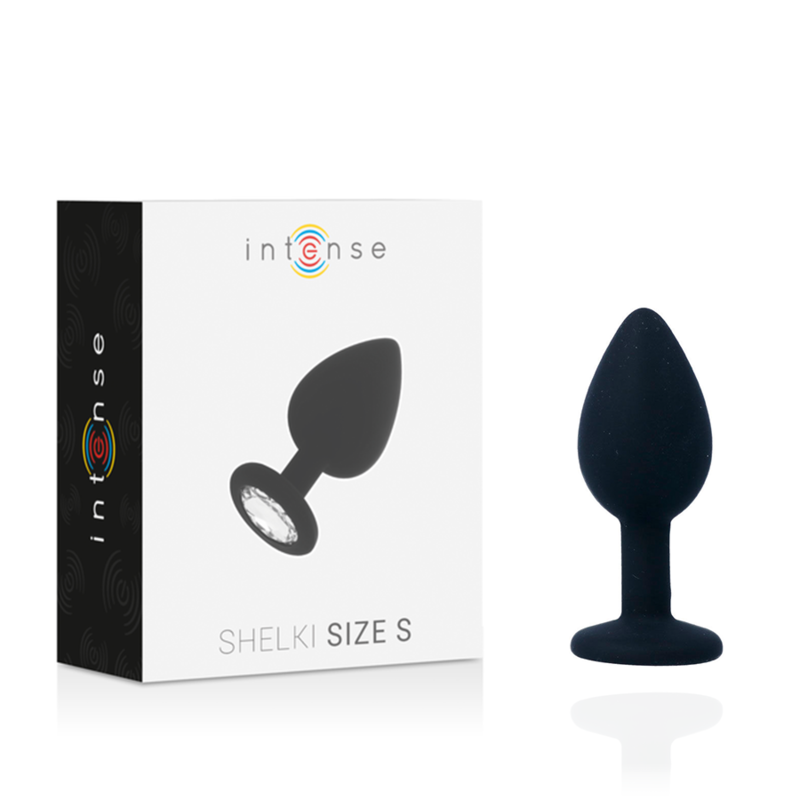 Plug Anal avec Strass Intense Noir - Intense