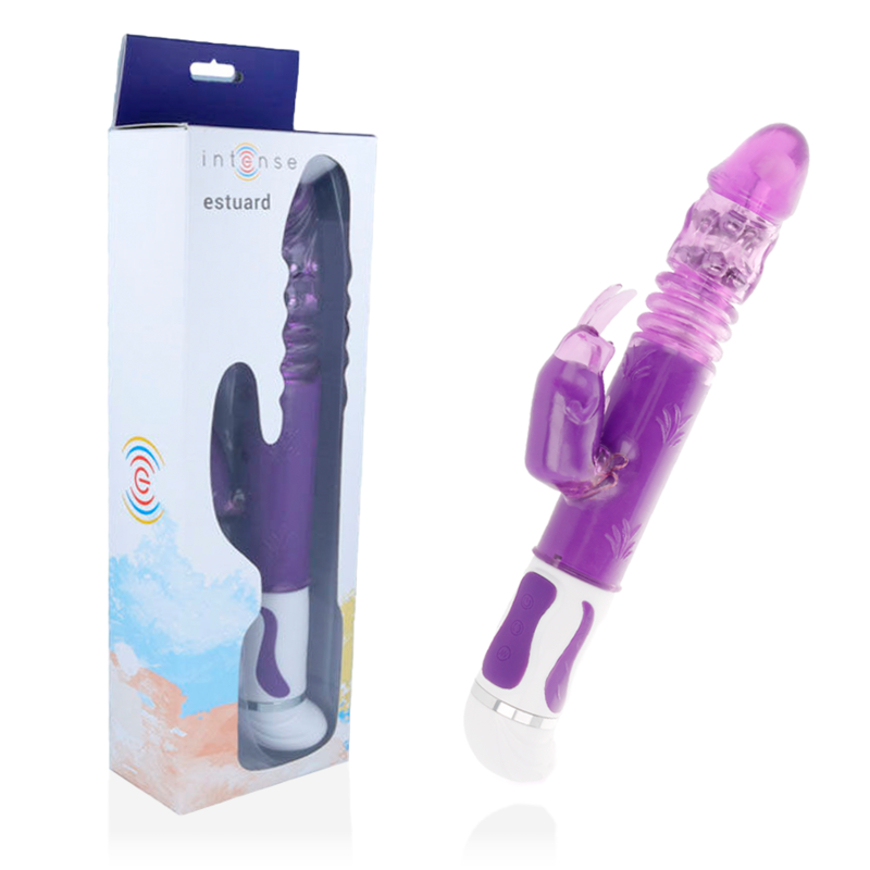 Vibrateur Rabbit Intense Estuard Up&Down Lilas - Stuart