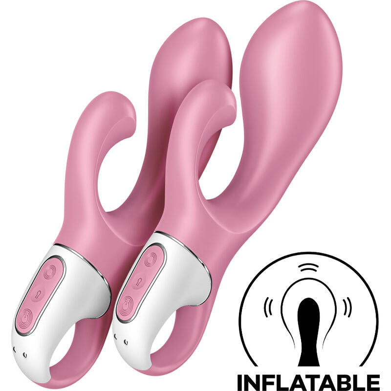 Vibromasseur Gonflable Air Pump Bunny 2 Rose - Satisfyer
