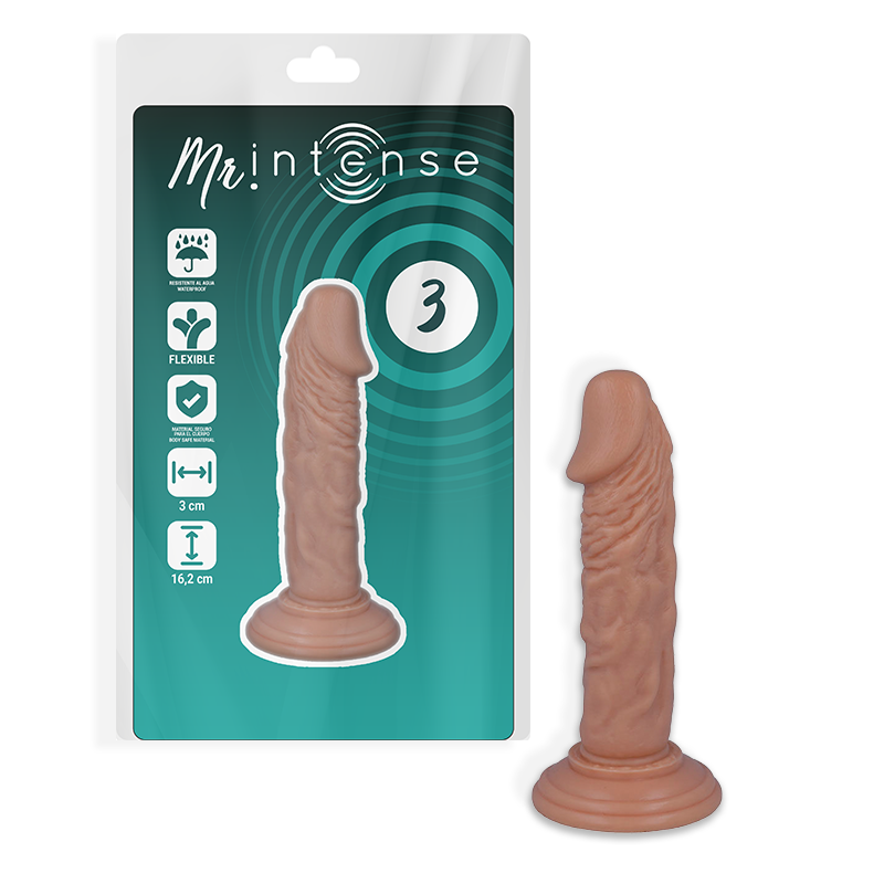 Mr intense - 3 pénis réaliste 16.2 cm -o- 3 cm