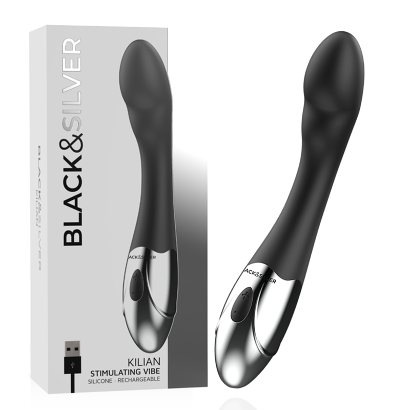 Vibromasseur Kilian Stimulating Vibe - Black&Silver