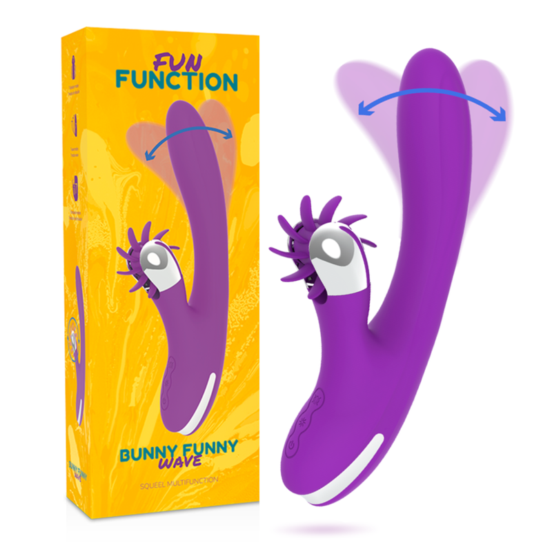 Stimulateur point G Bunny Funny Wave 2.0 - Fun Function - FUN FUNCTION