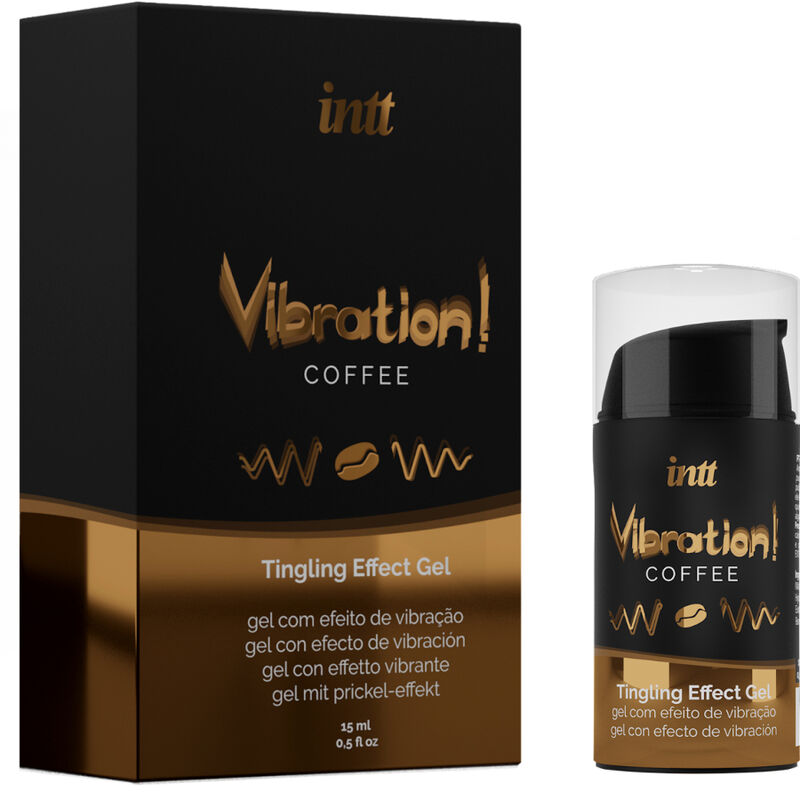 Gel Stimulant Embrassable Coffee Vibration 15ml - Intt