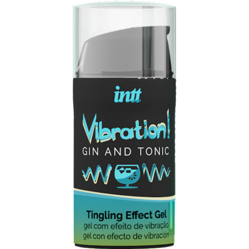 Gel Stimulant Embrassable Vibration Gin Tonic 15ml - Intt