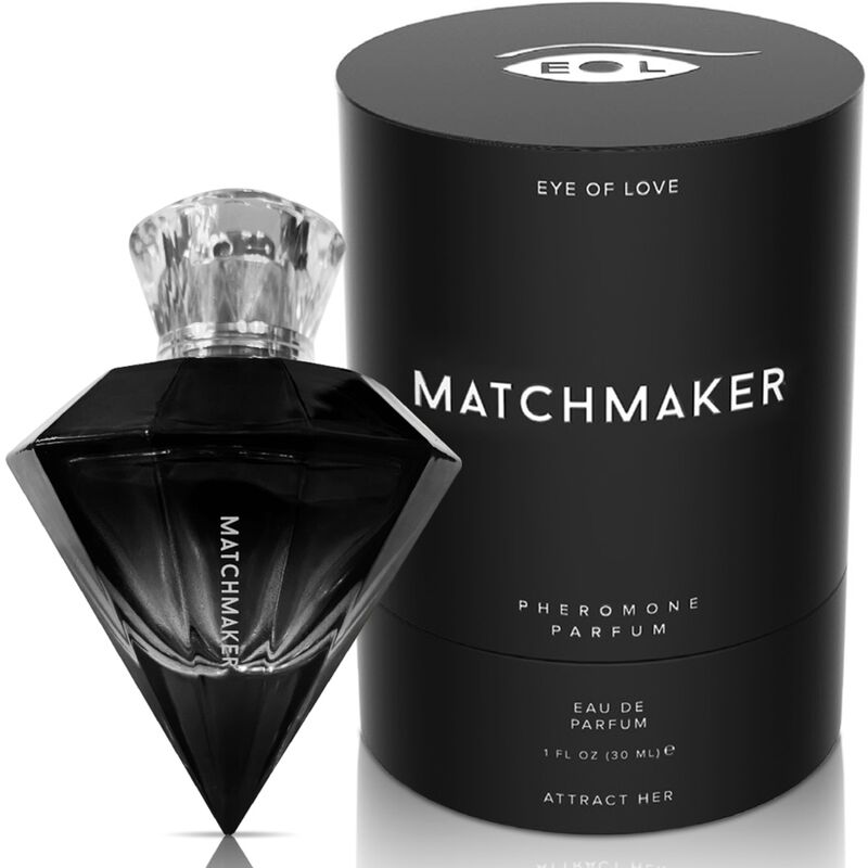 Parfum Phéromones Masculin Matchmaker Black Diamond - Eye of Love - EYE OF LOVE