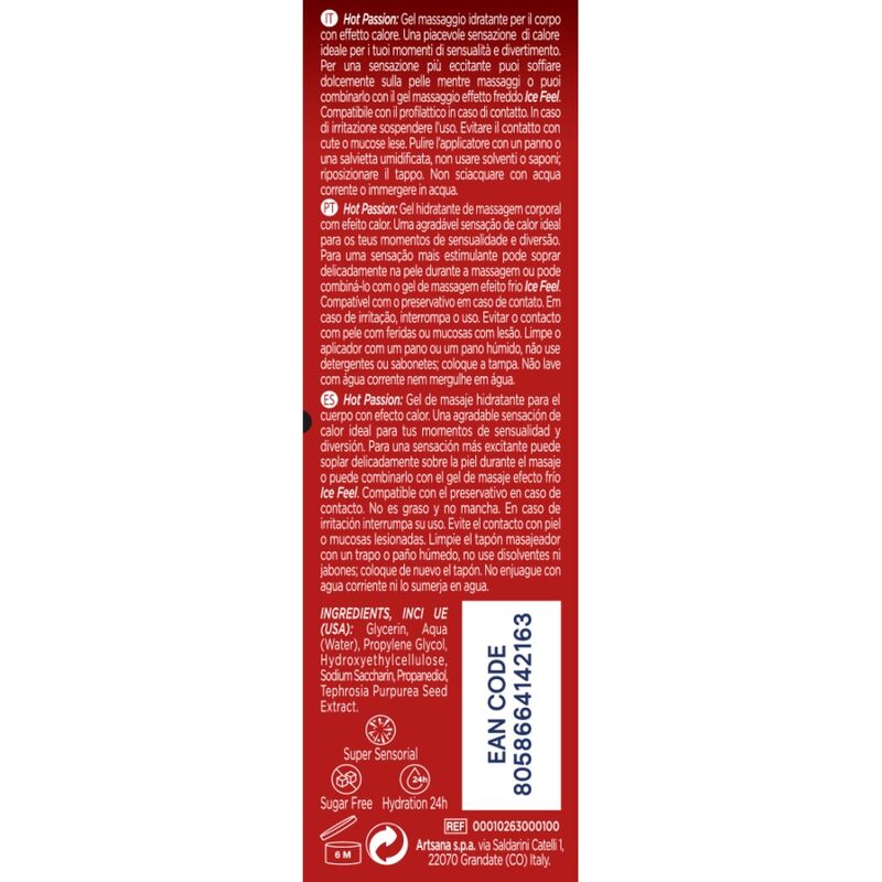 Gel Intime 3 en 1 Hot Passion Chauffant 200ml - Control - CONTROL LUBES