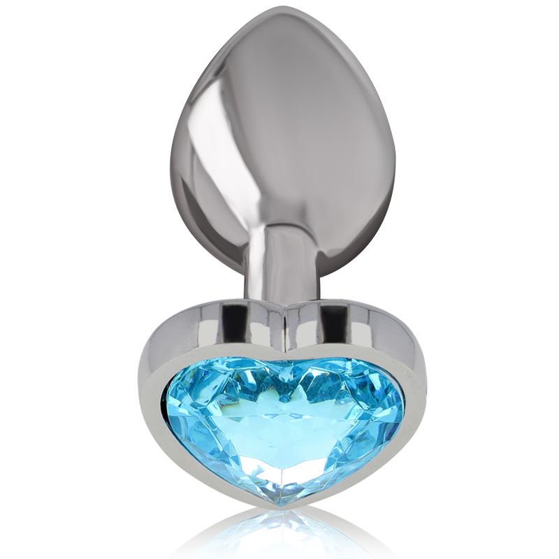 Plug Anal Métal Intense Diamond Jewel Bleu M - Intense