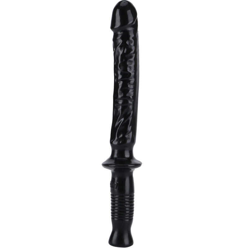 Gode XXL Réaliste Get Real Manhandler Noir 38cm - Get Real