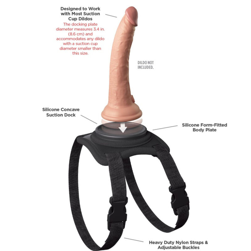Pipedreams - Gode Ceinture pour cuisse
