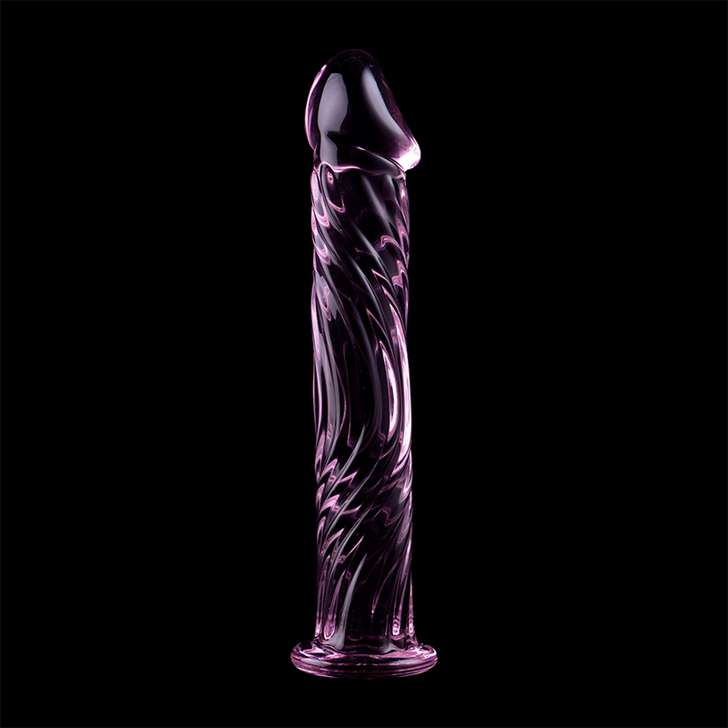 Gode en Verre Nebula Modèle 12 Transparent 17cm - Ibiza