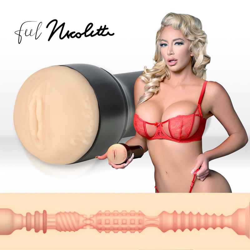 Pack Masturbateur Automatique Keon + Vagin Nicolette Shea - Kiiroo