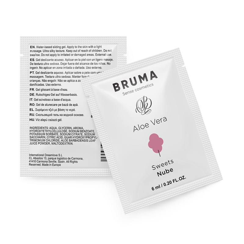 Gel Glissant Bruma Aloe Vera Saveur Bonbons 6ml - Bruma
