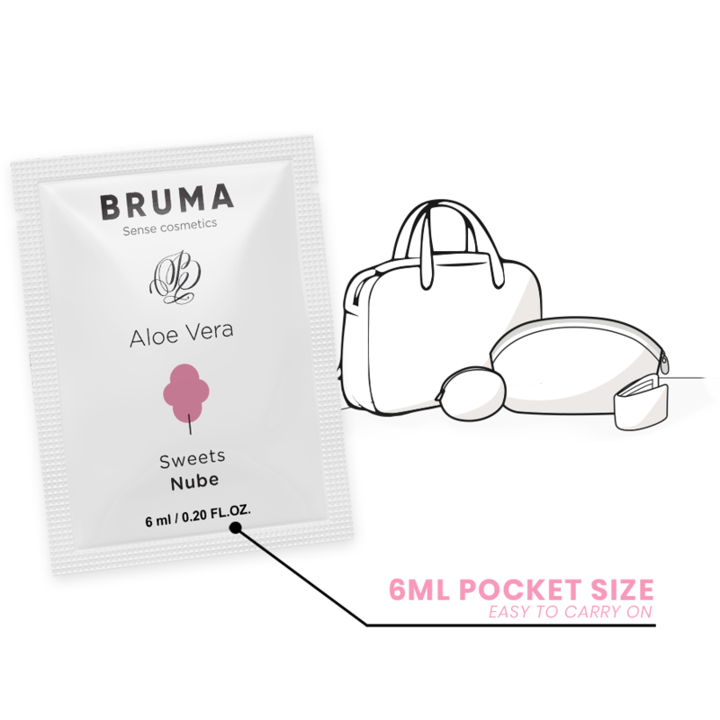 Gel Glissant Bruma Aloe Vera Saveur Bonbons 6ml - Bruma
