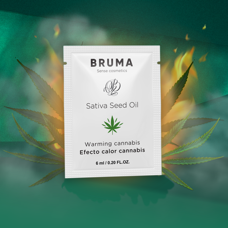 Gel Lubrifiant Réchauffant Cannabis Bruma 6ml - Bruma