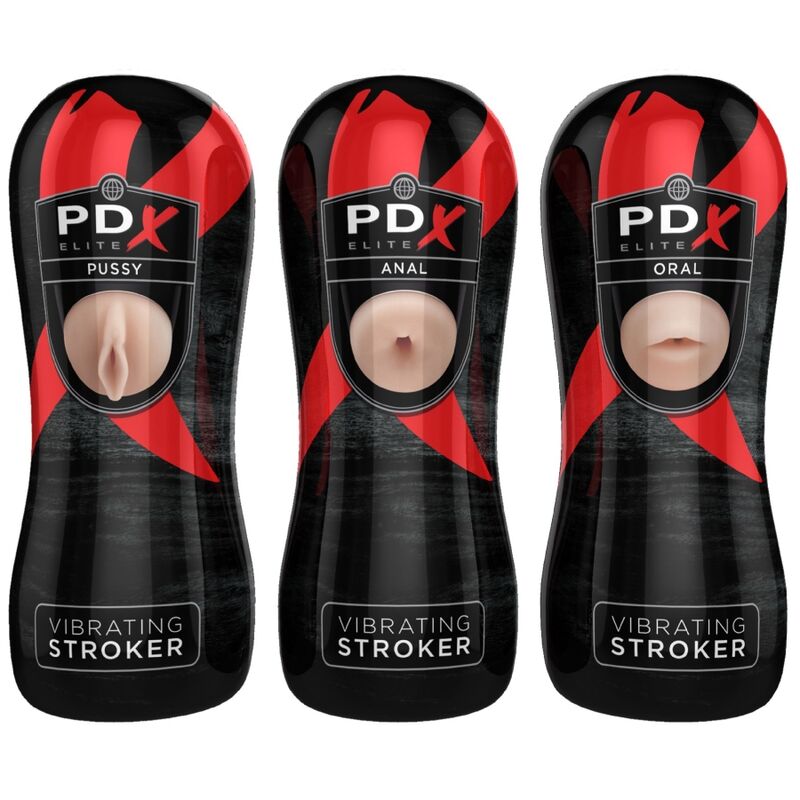 Masturbateurs Vibrants Pack PDX Elite 12 Unités - Pipedream