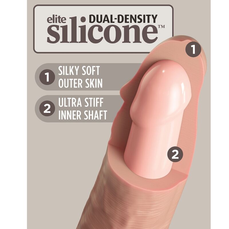 Gode Ceinture King Cock Elite Débutant 15,2 cm - Pipedream