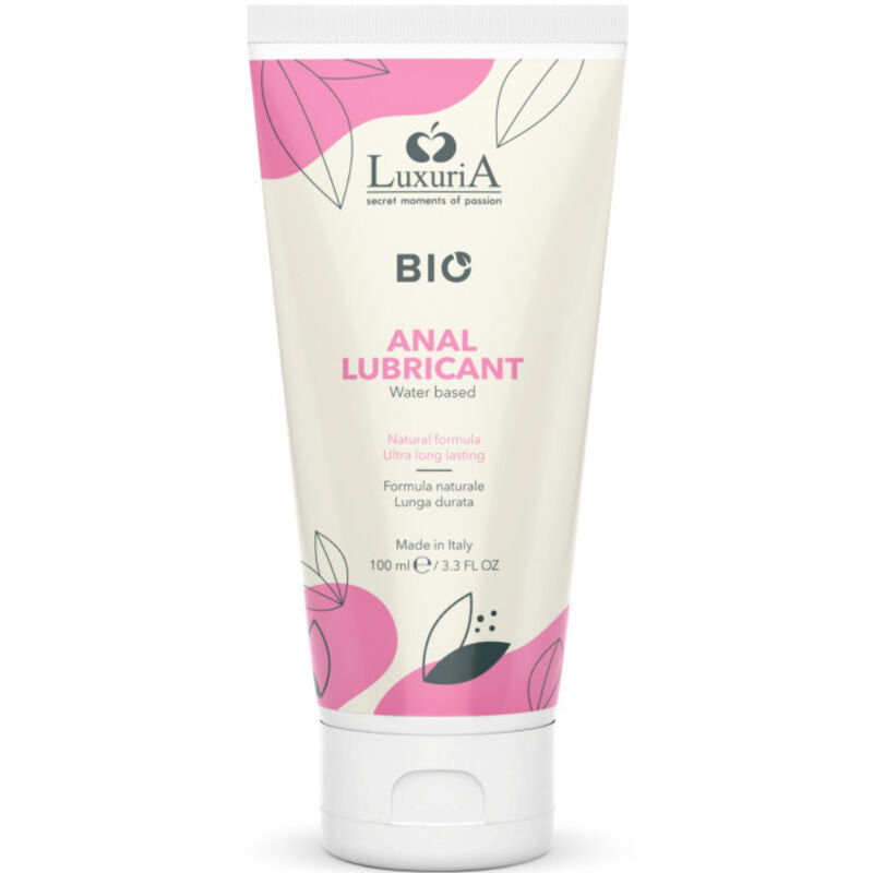 Lubrifiant Anal Bio Luxuria Base d'Eau 100ml - Intimateline - INTIMATELINE LUXURIA
