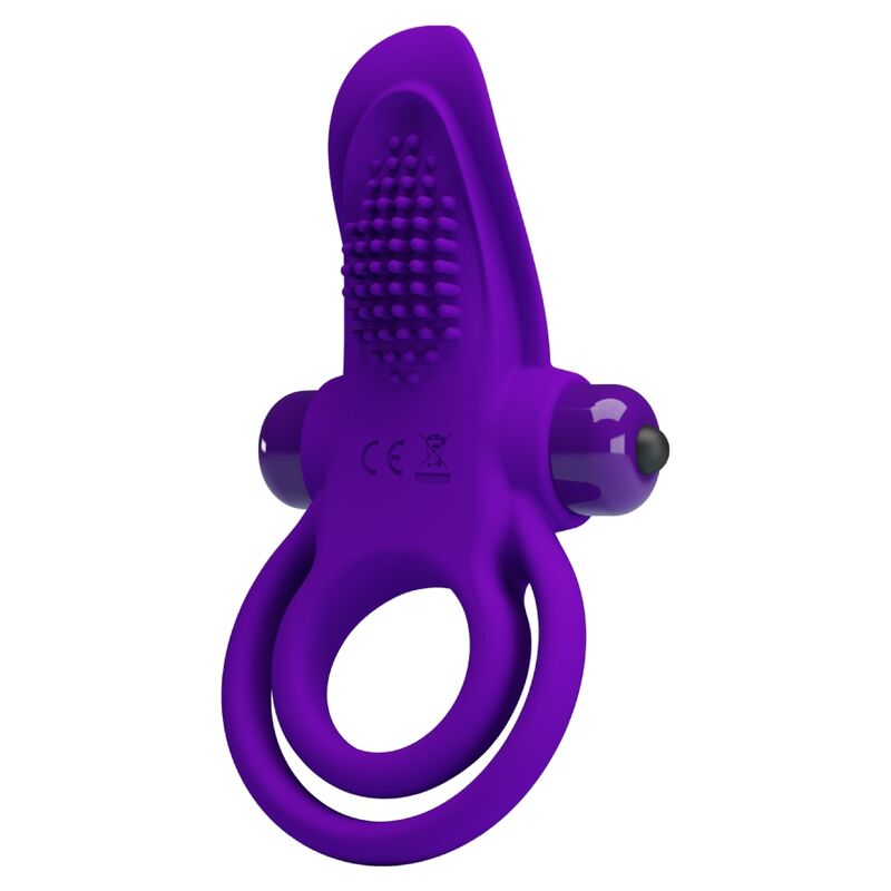 Anneau Pénien Vibrant Pretty Love Violet - Pretty Love