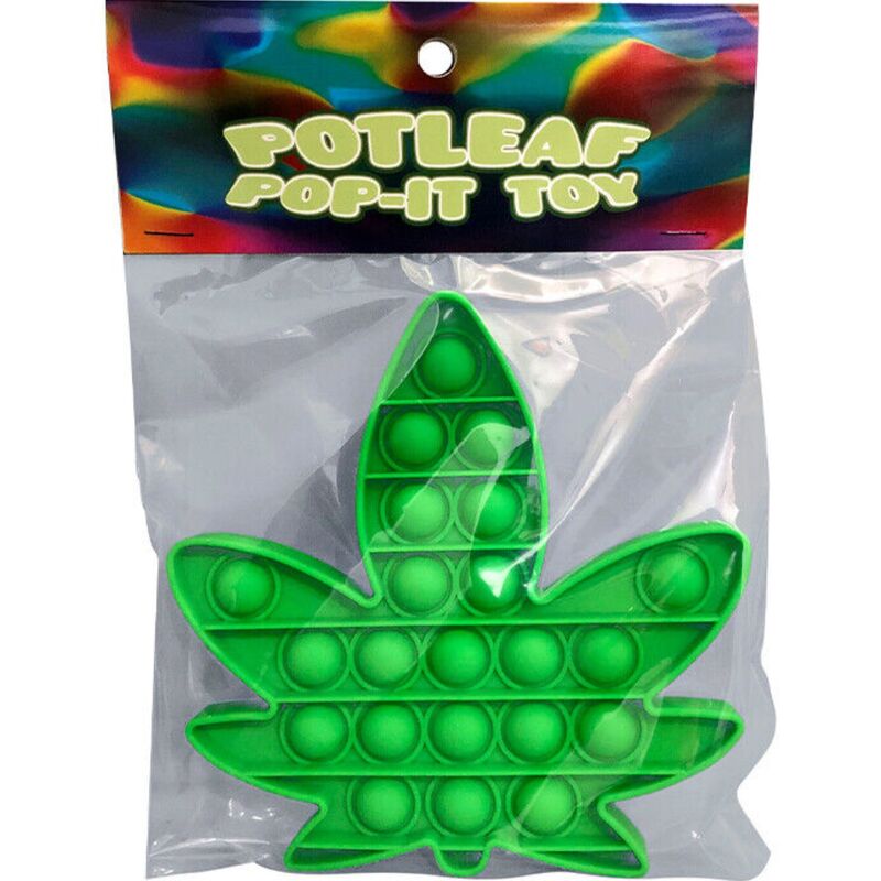 Jouet Anti-Stress Pop It Feuille Cannabis - Kheper Games