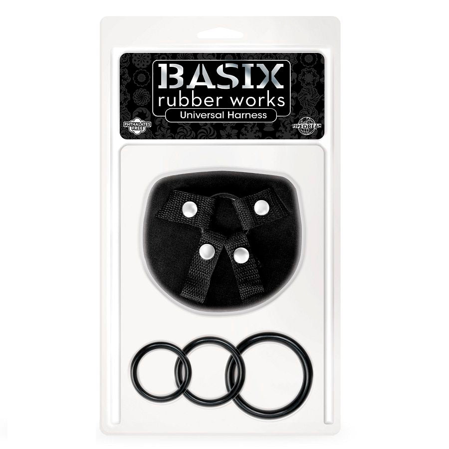 Harnais Universel 3 Anneaux Basix Rubber Works - Pipedream