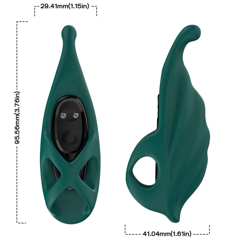 Stimulateur de doigts vibrant Armony vert - Armony - Armony