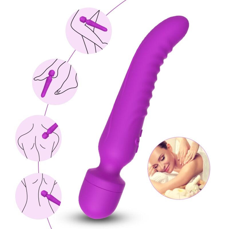 Vibrateur Chauffant Mission Massager Violet - Armony