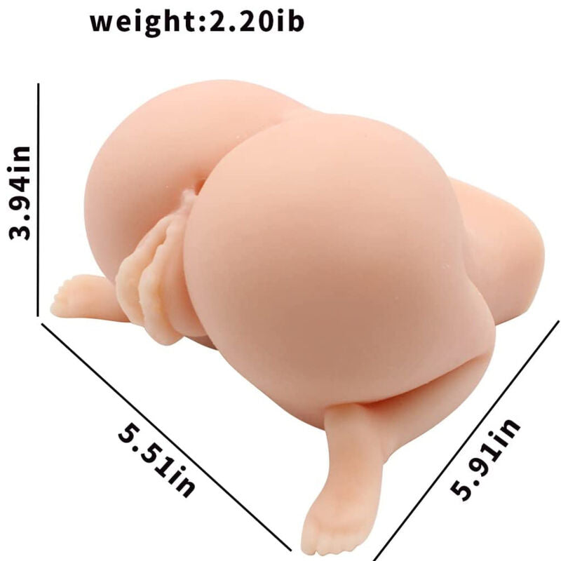 Armony - Masturbateur Position Levrette Femme en Silicone - 23 cm