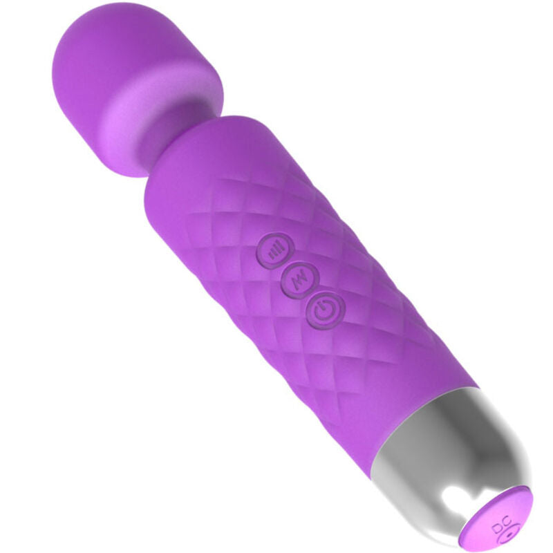 Vibromasseur wand mini rechargeable violet - Armony - Armony