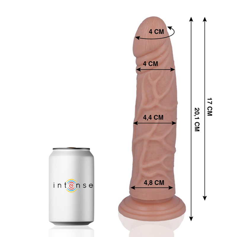 Mr. Intense - Dildo Ventouse Réaliste Couleur Chair / 20,1 cm