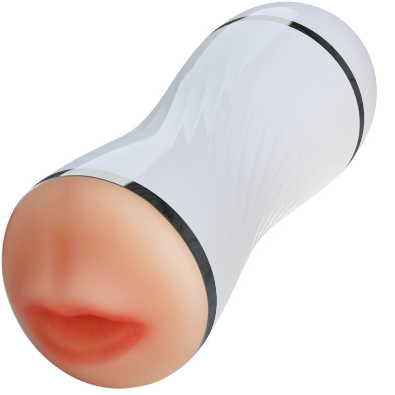 Armony – Masturbateur Homme Bouche & Vagin - Blanc