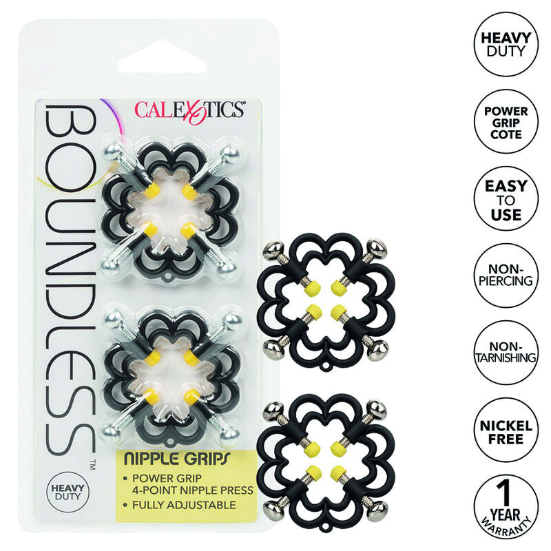 Pinces à Tétons Boundless Poignées Réglables - CalExotics