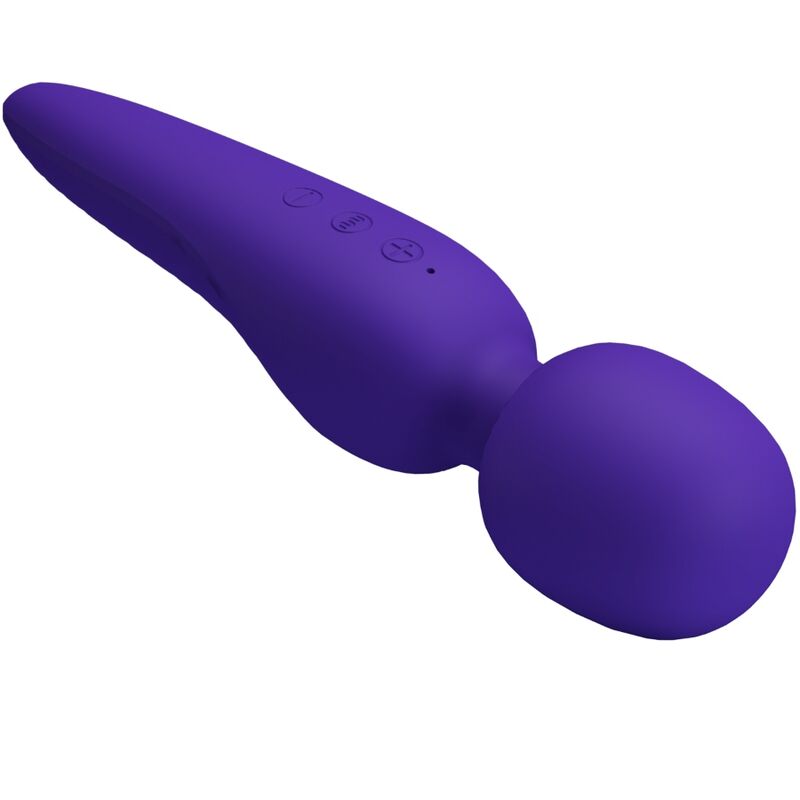 Masseur Vibrant Meredith 12 Modes Violet - Pretty Love