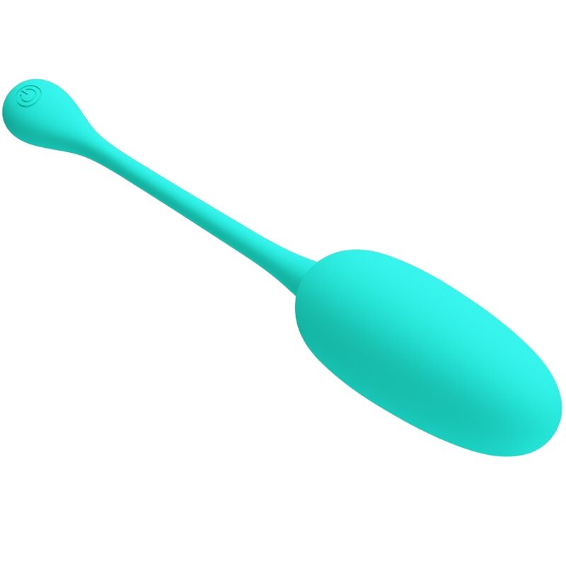Pretty Love – Oeuf vibrant Rechargeable en silicone – Turquoise