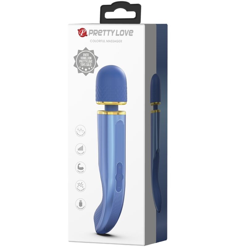 Masseur Intime Pretty Love 7 Modes Bleu - Pretty Love