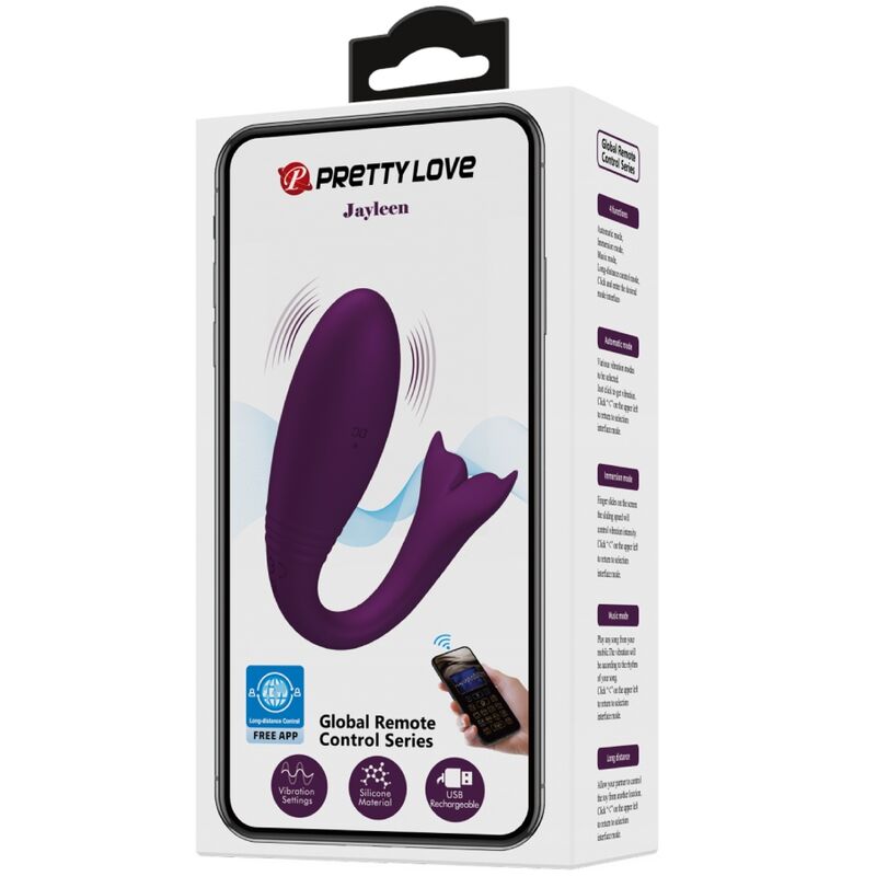Oeuf Vibrant Connecté Pretty Love Violet - Pretty Love