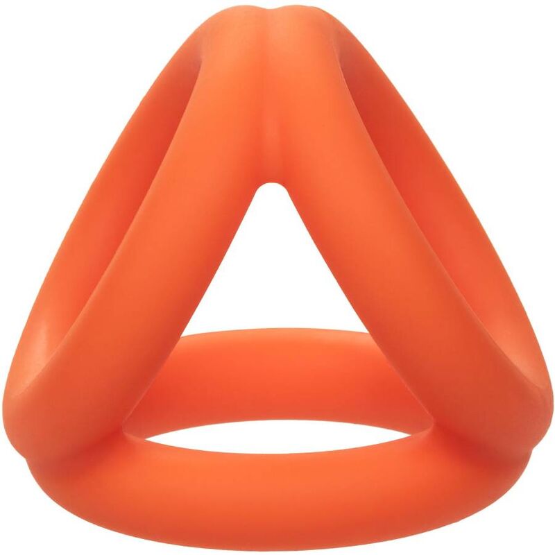 Anneau Pénien Alpha Tri-Anneau Orange - CalExotics