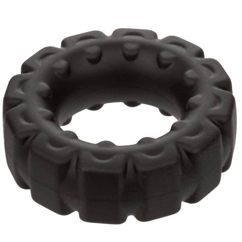 Anneau Pénien Alpha Liquid Silicone Prolong Noir - CalExotics