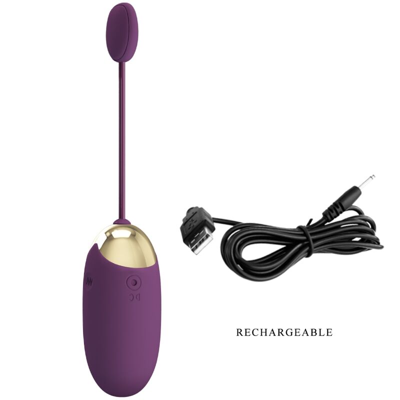 Pretty Love – Oeuf vibrant Connecté à Distance Abner – Lilas